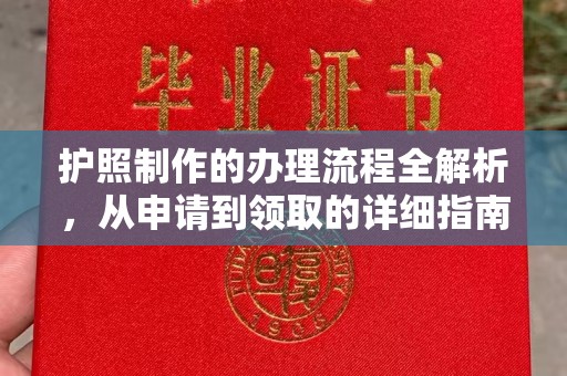 林口护照制作的办理流程全解析，从申请到领取的详细指南