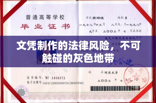 武邑文凭制作的法律风险，不可触碰的灰色地带